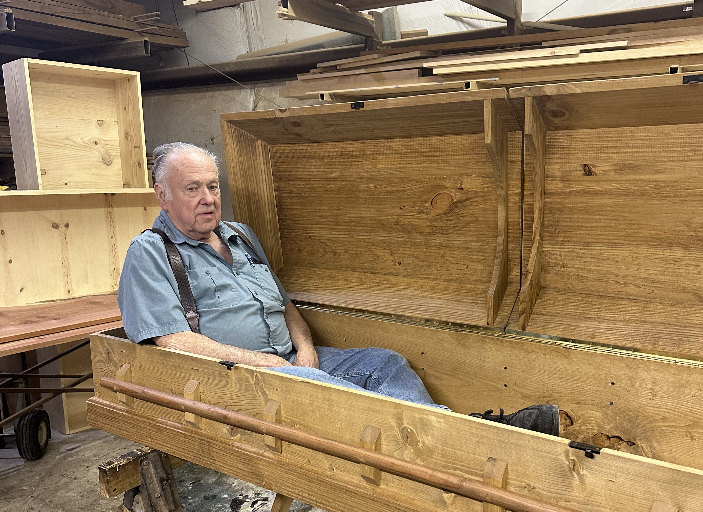 Lynsi's Local Beat: Nailing it - Albany craftsman builds wooden coffins with character