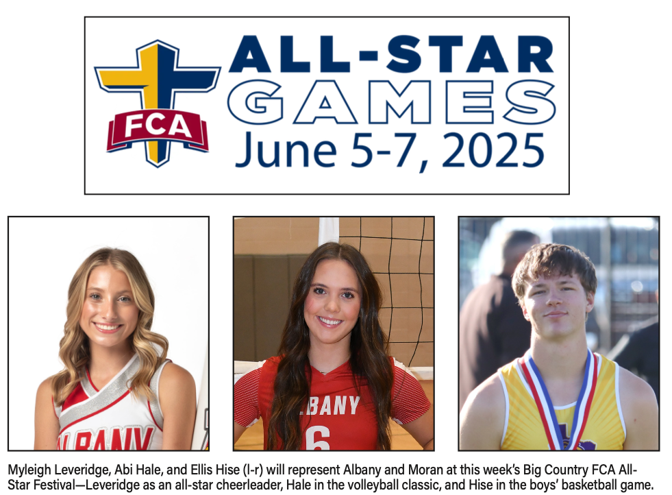 Albany, Moran athletes head to FCA games