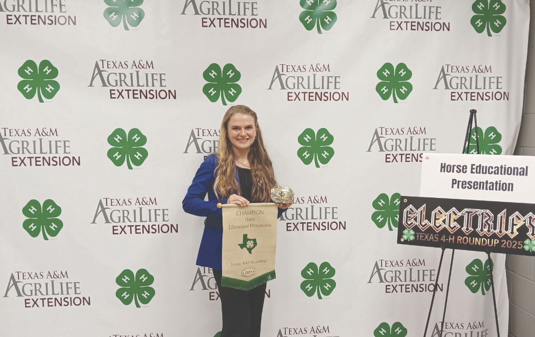 Fry earns state championship in 4-H horse presentation