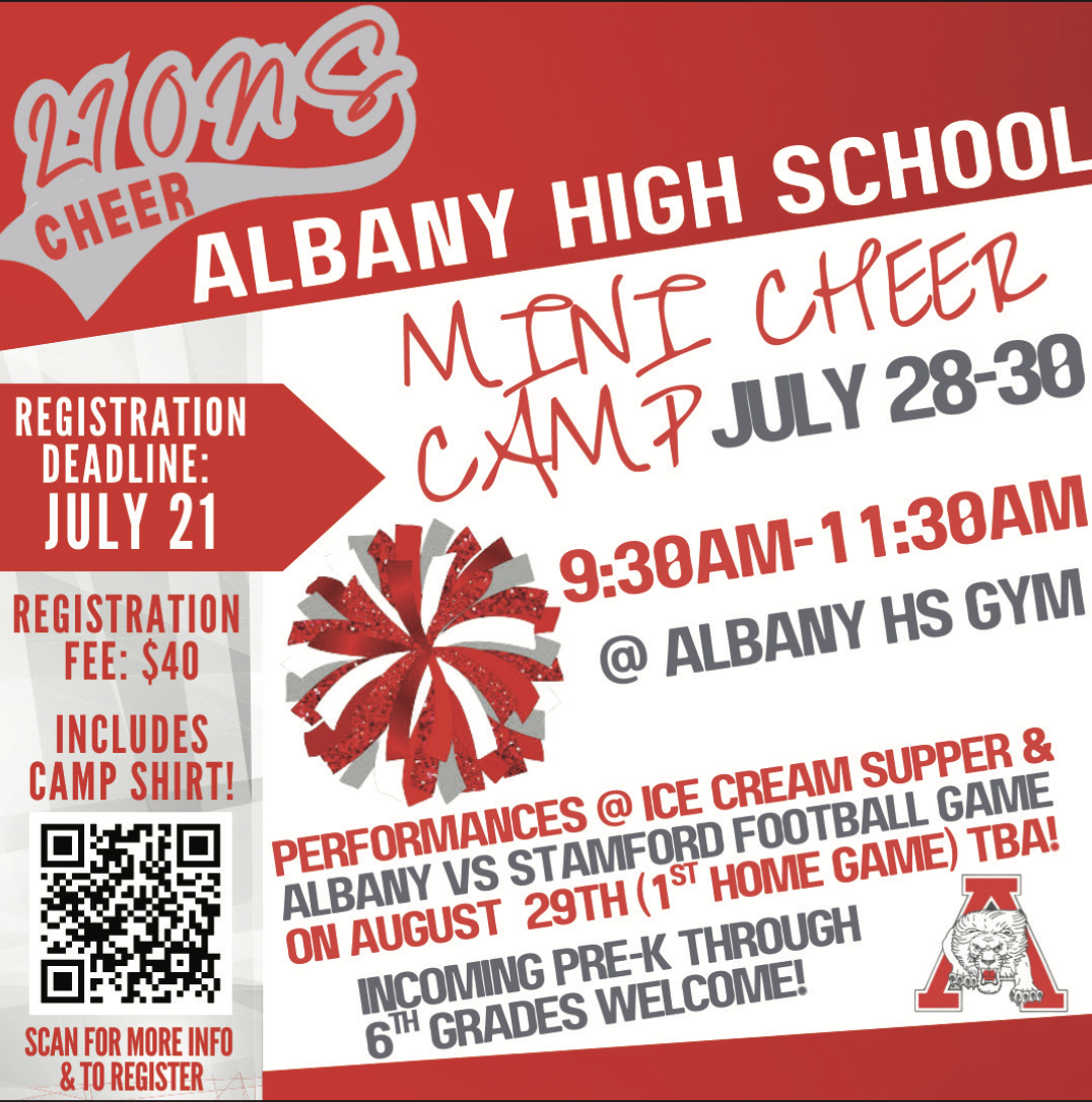Registration open for Mini Cheer Camp