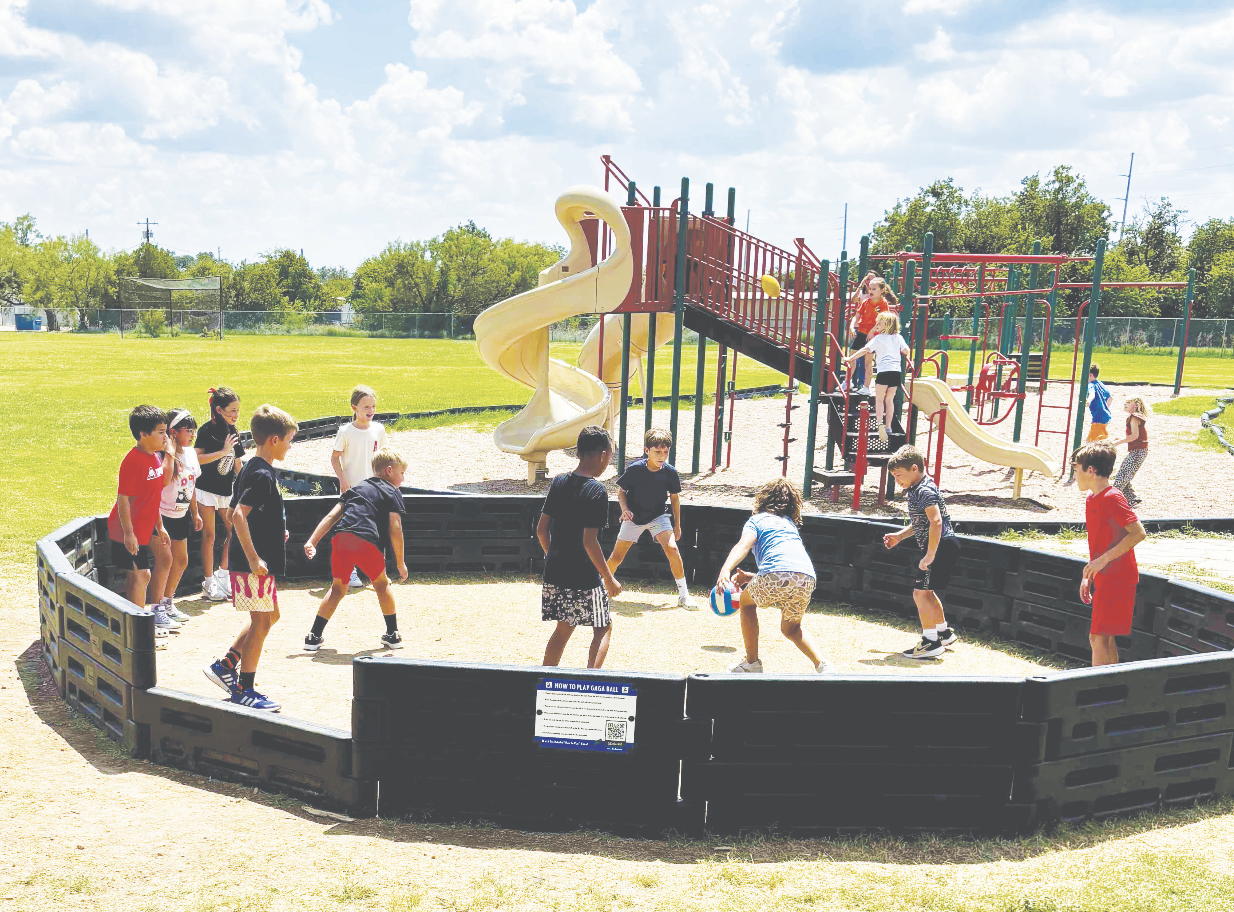 Students' idea becomes reality with new gaga pit