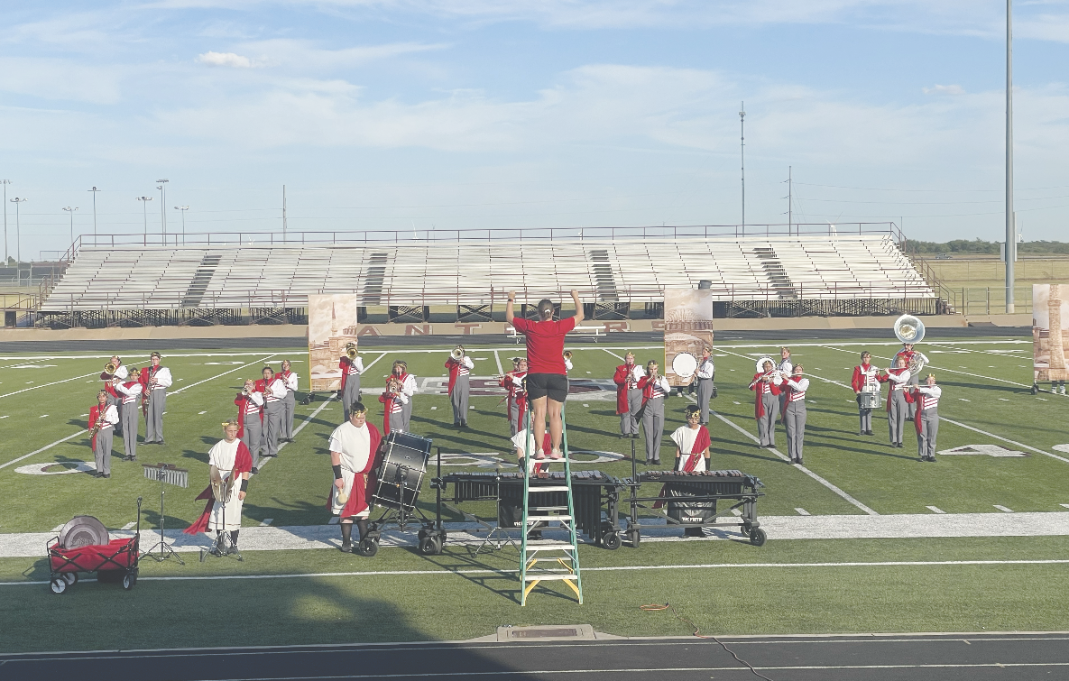 Ragin’ Red Band scores top rating, preps for UIL contest