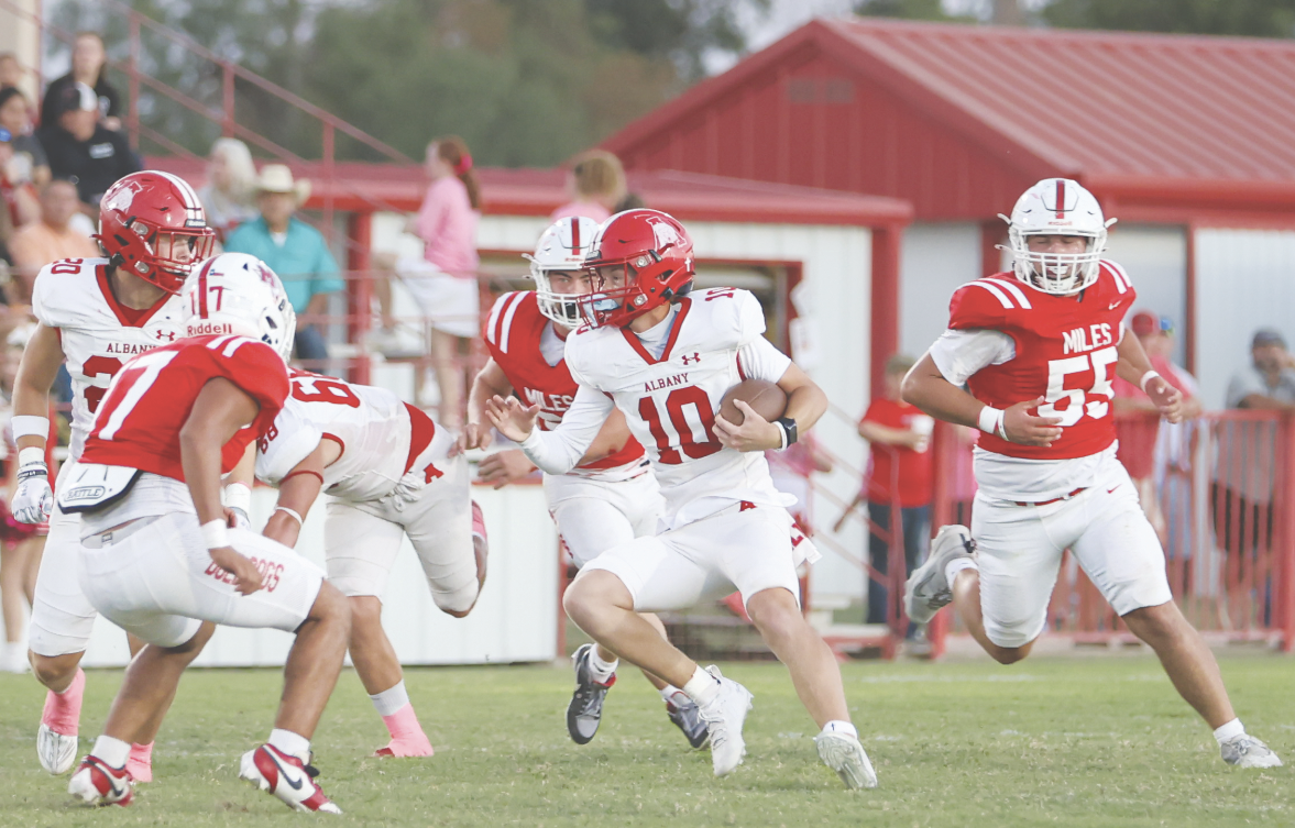 Lions roll past Miles, return home to face Winters