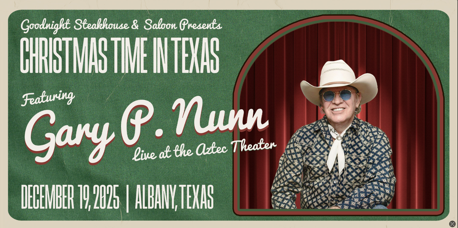 Gary P. Nunn set to launch  Aztec Sessions Saturday
