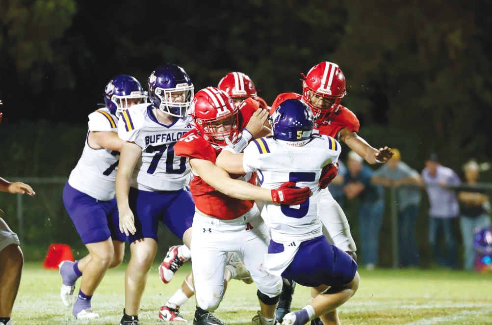 Lions roar past Cross Plains, 59–8