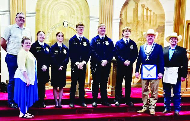 Moran FFA visits Masons