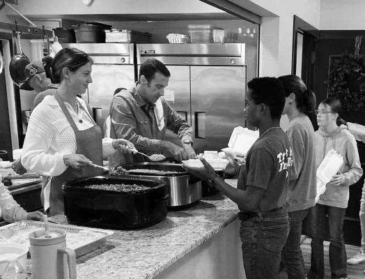 MMPC serves 130 Christmas meals