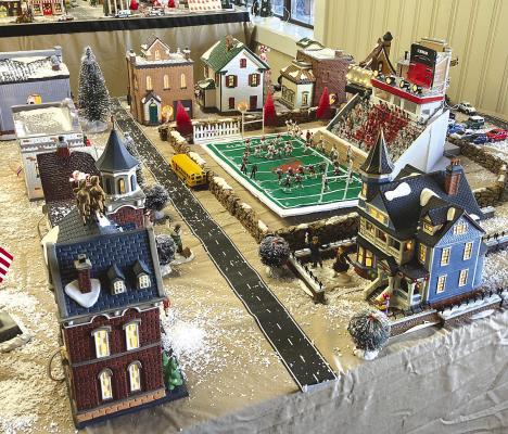 Village display open to public