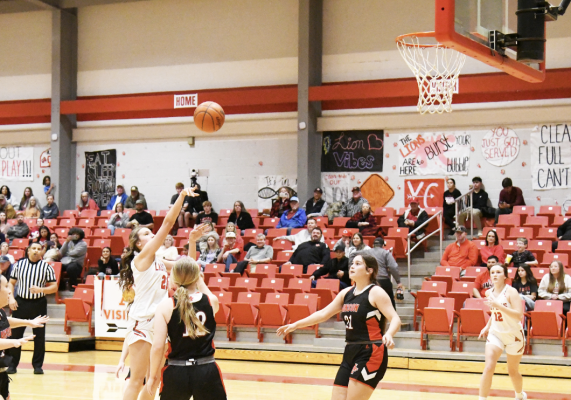 Lady Lions show progress in final district games