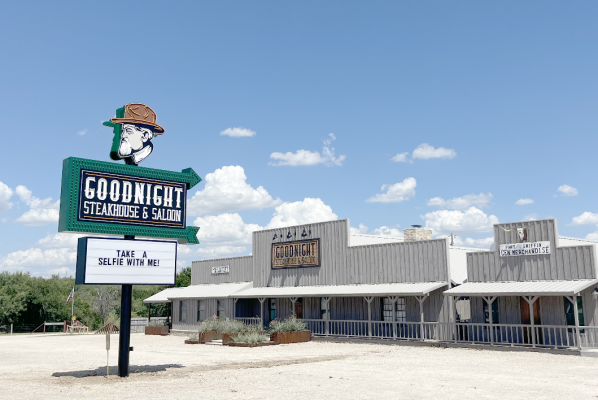 Goodnight's new sign turns heads