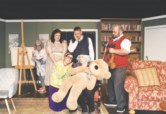 The Curious Savage opens this  weekend at the Aztec Theater
