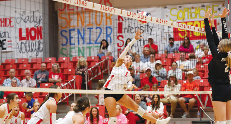 Lady Lions Stay Strong in District play